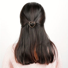 Heart Hair Clip For Side Hair Bangs Braids Girls Accessories