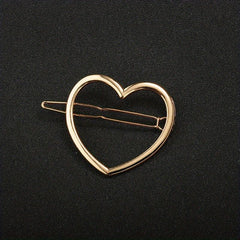 Heart Hair Clip For Side Hair Bangs Braids Girls Accessories
