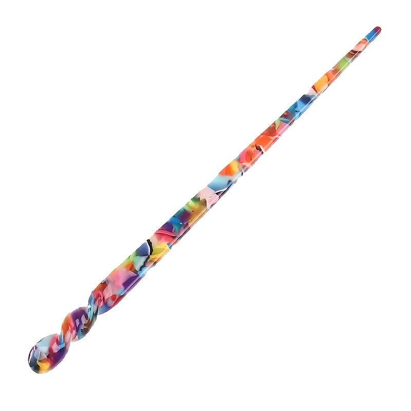 Leopard Print Tortoise Shell Hair Pins French Style Hair Clips For Women