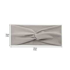Solid Stretch Headband Cross Knot Hair Band Hair Accessories