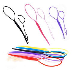 Hair Braiding Tool Hair Tie Accessories DIY Hair Kit Ponytail Maker