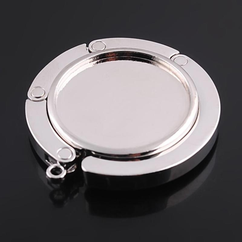 Folding Storage Holder Handbag Hook Hanger Key Ring Table Hook