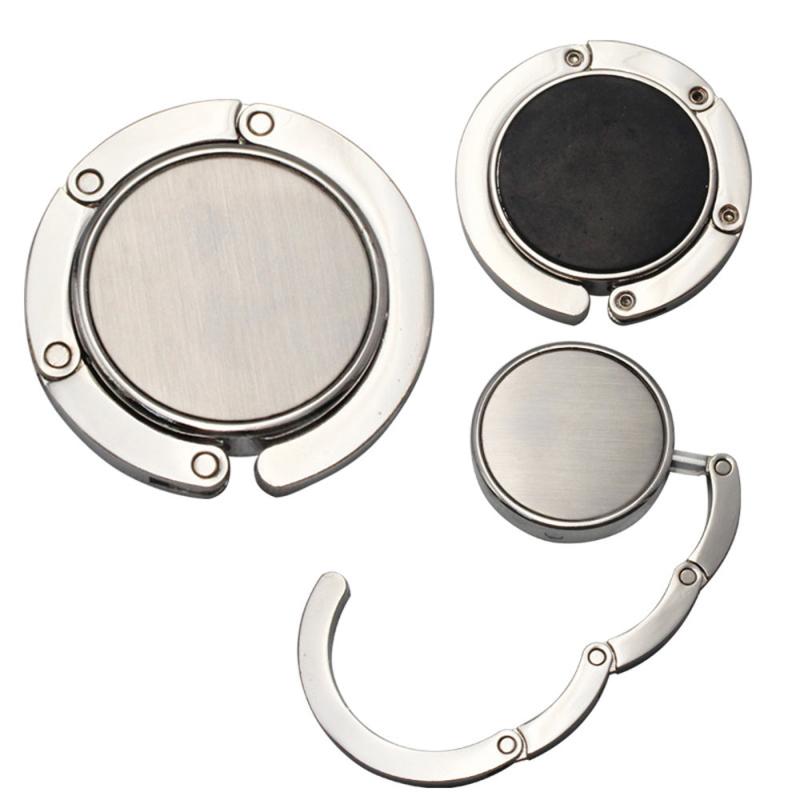 Folding Storage Holder Handbag Hook Hanger Key Ring Table Hook