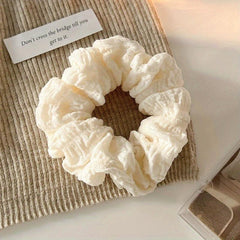 Retro Large Scrunchie Female Style Ponytail Hair Rope Elastic Hair Tie