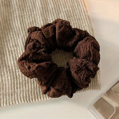 Retro Large Scrunchie Female Style Ponytail Hair Rope Elastic Hair Tie