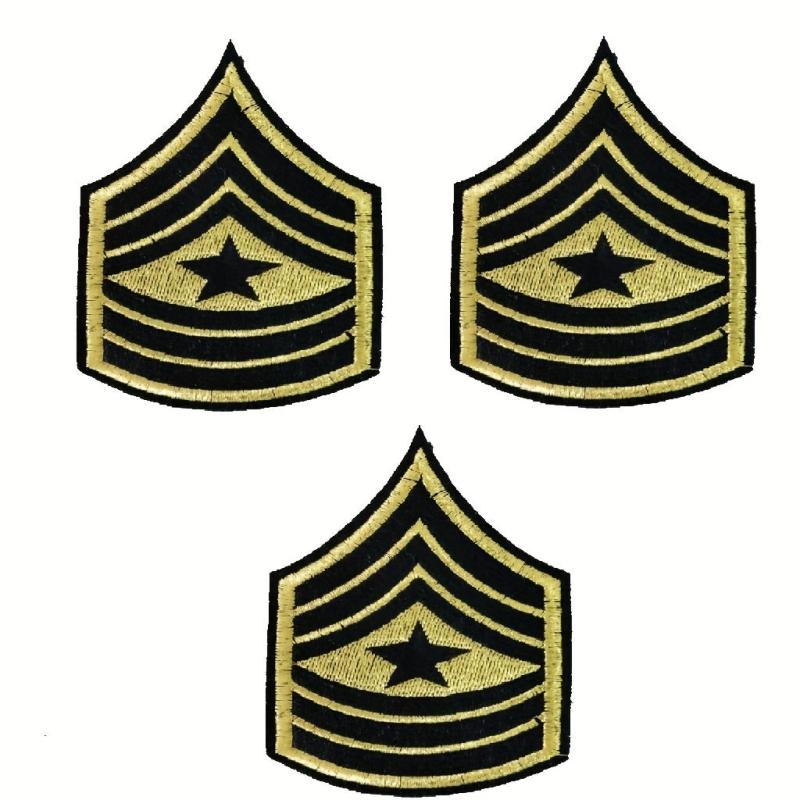 Golden Embroidery Sticker Small Shoulder Seal Cloth Stickers