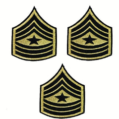 Golden Embroidery Sticker Small Shoulder Seal Cloth Stickers