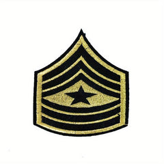 Golden Embroidery Sticker Small Shoulder Seal Cloth Stickers