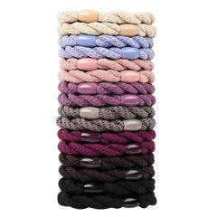 16 Pcs Hair Ties For Thick Hair No Damage Hair Elastics For Women's