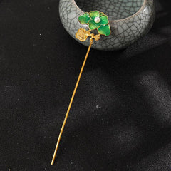 Flower Hairpin Metal Hair Pin Ancient Style Gift For Her