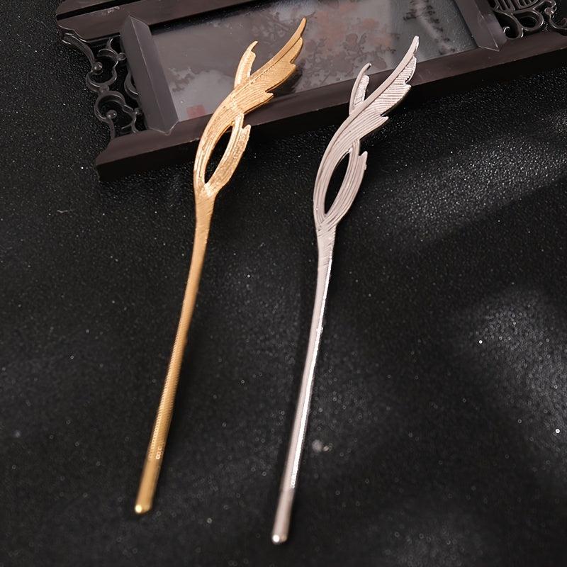 Flower Hairpin Metal Hair Pin Ancient Style Gift For Her