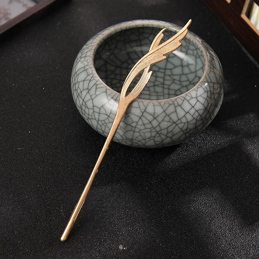 Flower Hairpin Metal Hair Pin Ancient Style Gift For Her