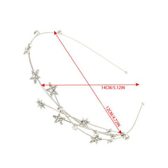 Rhinestone Star Headband Hair Accessories Party Head Band