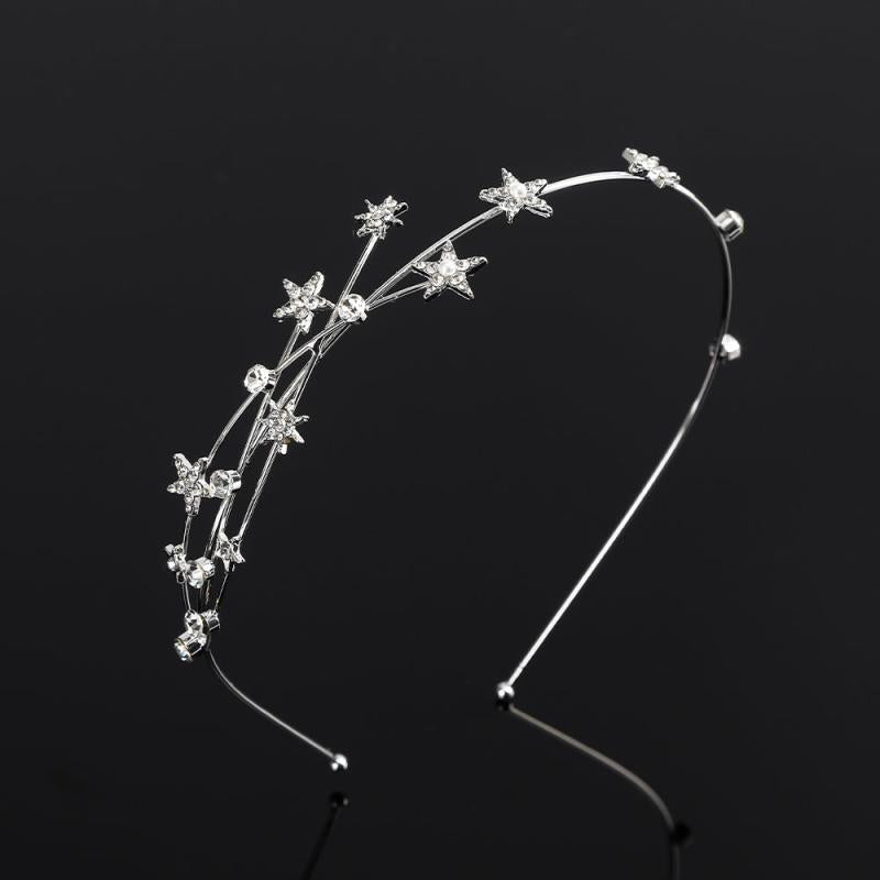 Rhinestone Star Headband Hair Accessories Party Head Band