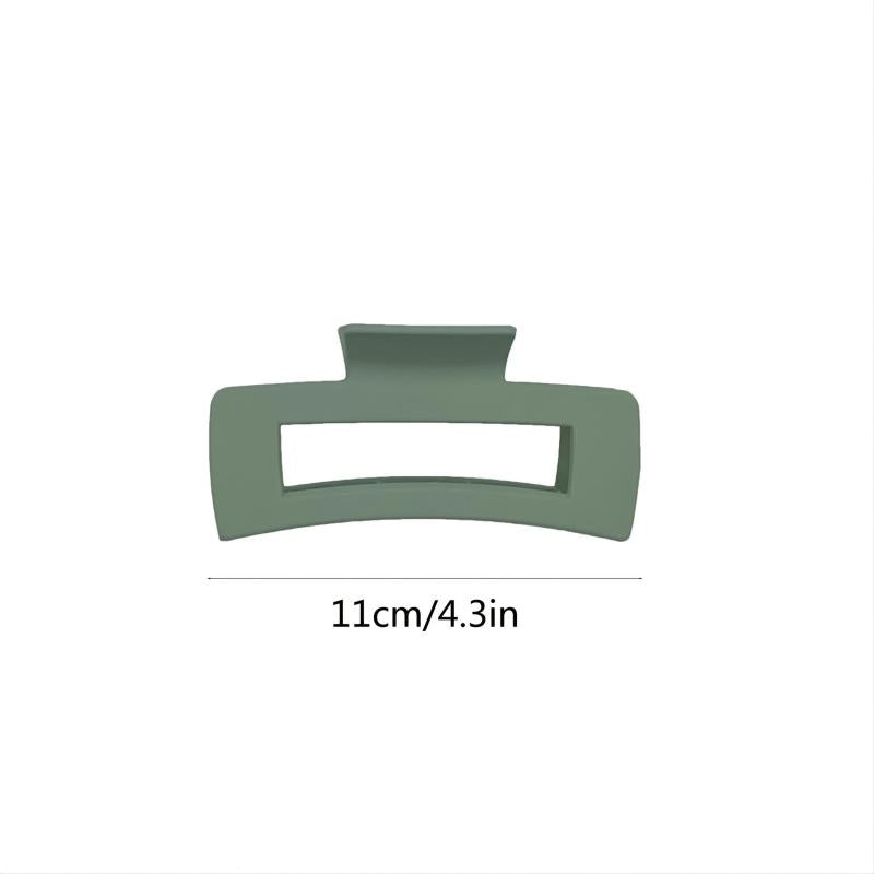 Square Hair Clip Headpiece For Girls and Women Large Hair Clip