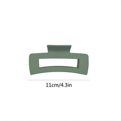 Square Hair Clip Headpiece For Girls and Women Large Hair Clip