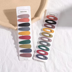 10pcs Candy Hairclip Hairpin Snap Clip Barrette Hair Accessories
