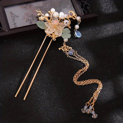 Chinese Hair Pin Hanfu Tassel Hair Pins Hairpin Set Hair Accessories