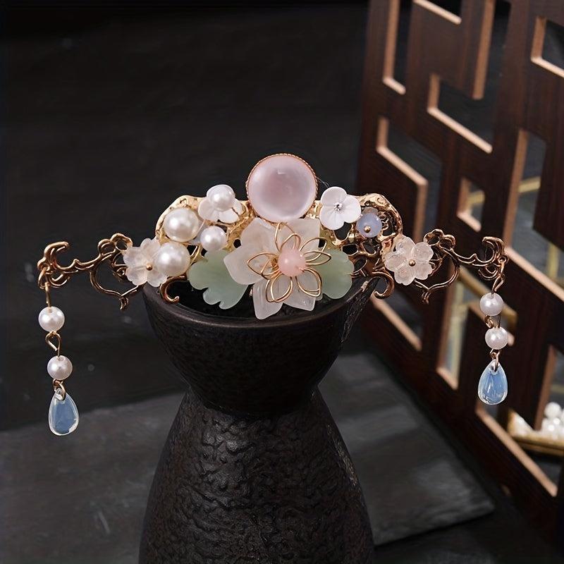 Chinese Hair Pin Hanfu Tassel Hair Pins Hairpin Set Hair Accessories