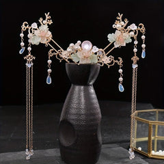Chinese Hair Pin Hanfu Tassel Hair Pins Hairpin Set Hair Accessories