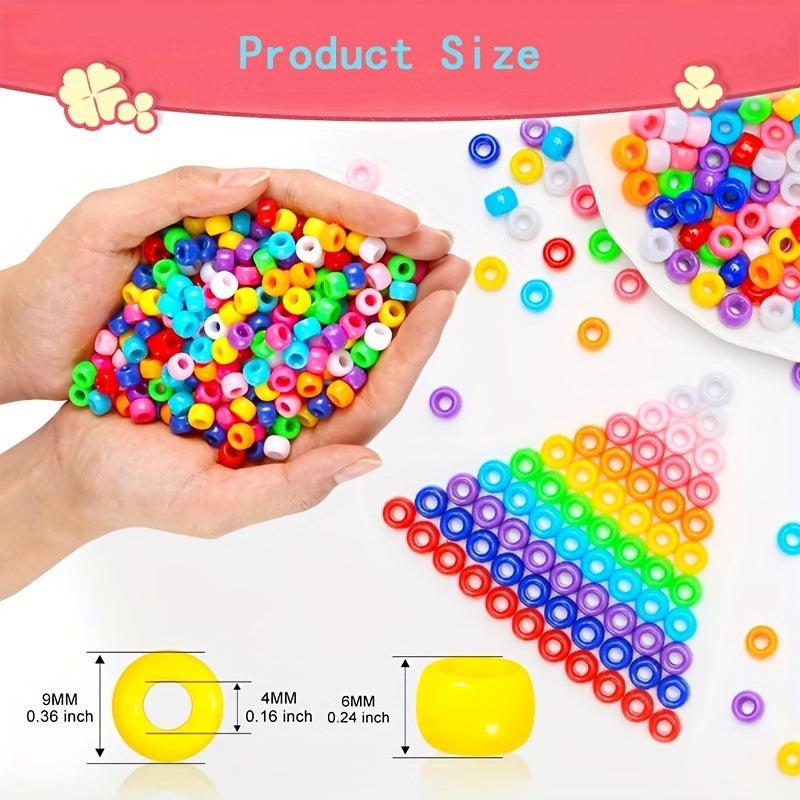 200pcs Dreadlocks Beads Hair Ring Braiding Accessories