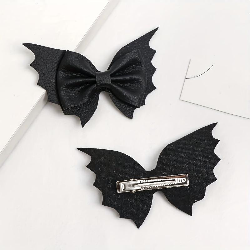 2pcs Bat Wing Hair Clip for Women Girls Halloween Party Costume