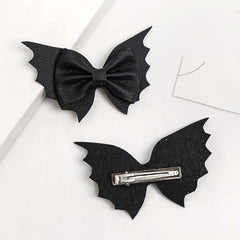 2pcs Bat Wing Hair Clip for Women Girls Halloween Party Costume