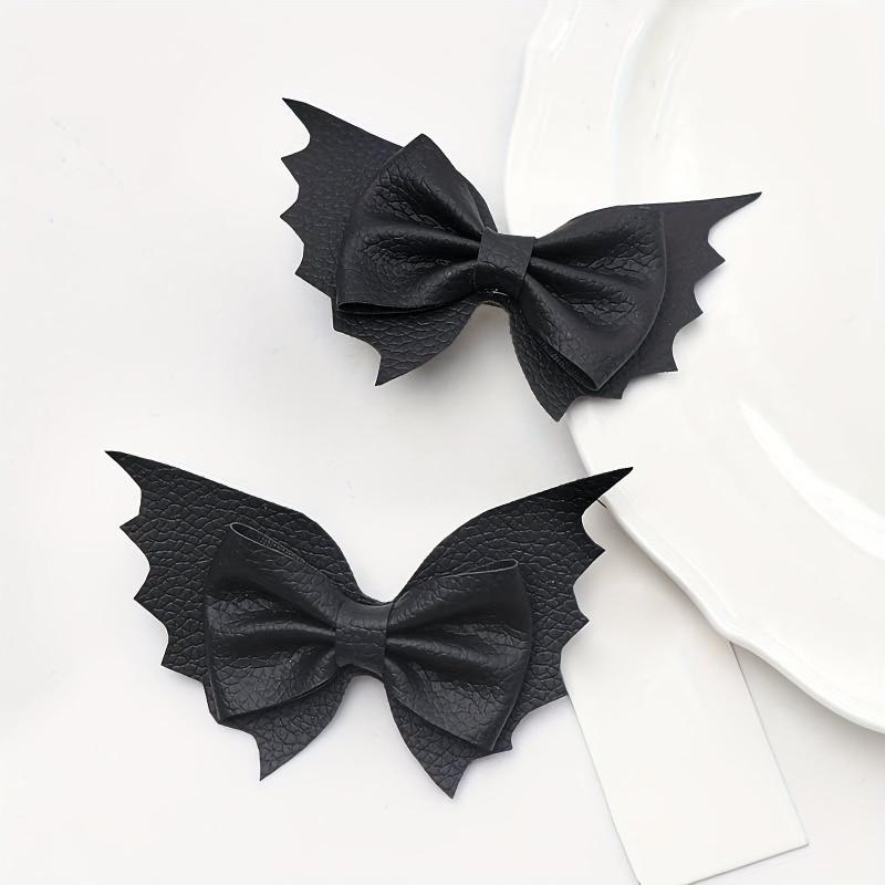2pcs Bat Wing Hair Clip for Women Girls Halloween Party Costume