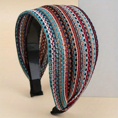 Wide Lace Headbands Antislip Hair Bands for Women