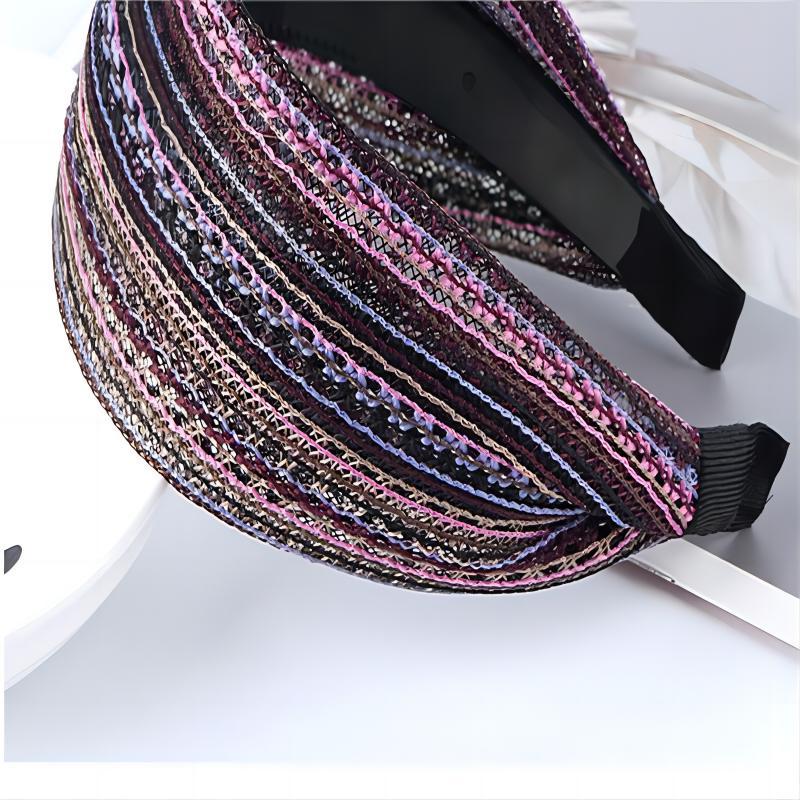 Wide Lace Headbands Antislip Hair Bands for Women