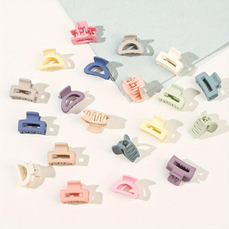 Rectangle Mixed Hair Grab Hair Claw Bangs Clip for Girls