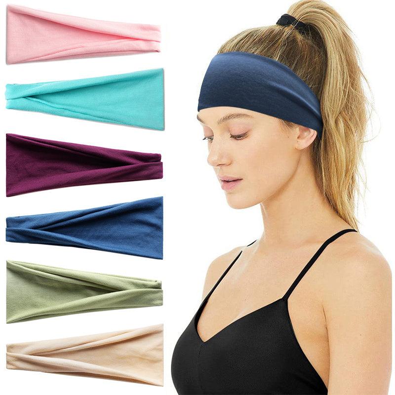 Soft Elastic Hair Band Sports Headband for Women