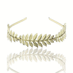 Leaf Headband Hair Hoop Baroque Bridal Jewelry Leaf Tiara Hair Accessories Gift