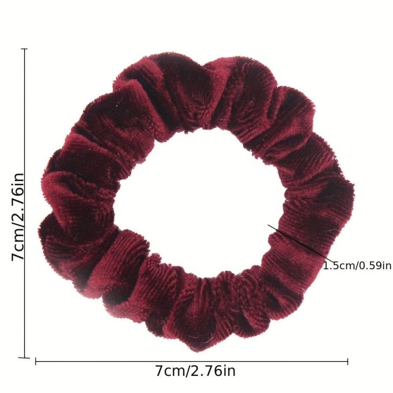 10 Packs Velvet Hair Scrunchies Hair Tie Hair Accessories