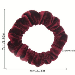 10 Packs Velvet Hair Scrunchies Hair Tie Hair Accessories