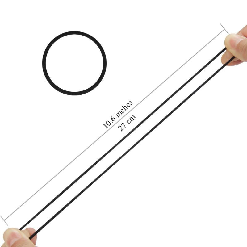 120 Hair Ties For Thick & Curly Hair Ponytail Holders Elastic Band 4mm