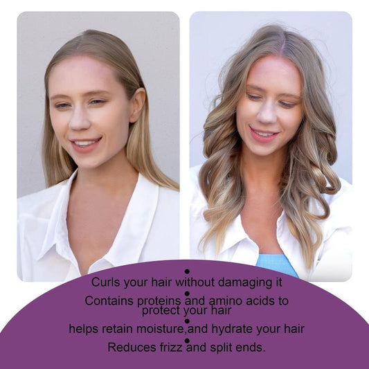 Heatless Curling Rod Headband Hair Curlers To Sleep In No Heat Curl Ribbon