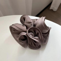 Large Ruffles Scrunchies Elastic Ponytail Holder Hair Accessorie