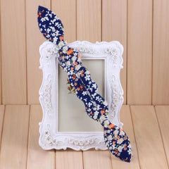 Bohemia Style Hair Bun Maker Ditsy Floral Print Headwear