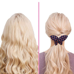 Bohemia Style Hair Bun Maker Ditsy Floral Print Headwear