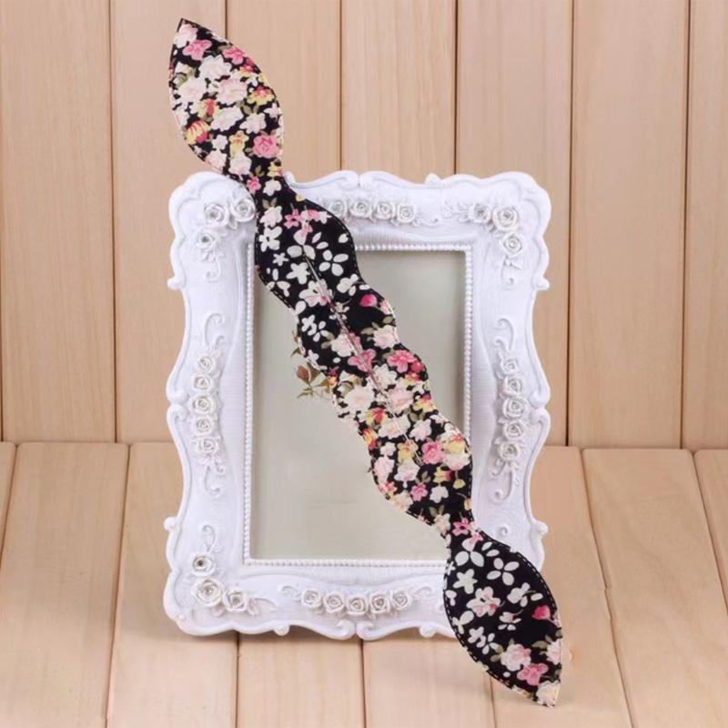 Bohemia Style Hair Bun Maker Ditsy Floral Print Headwear