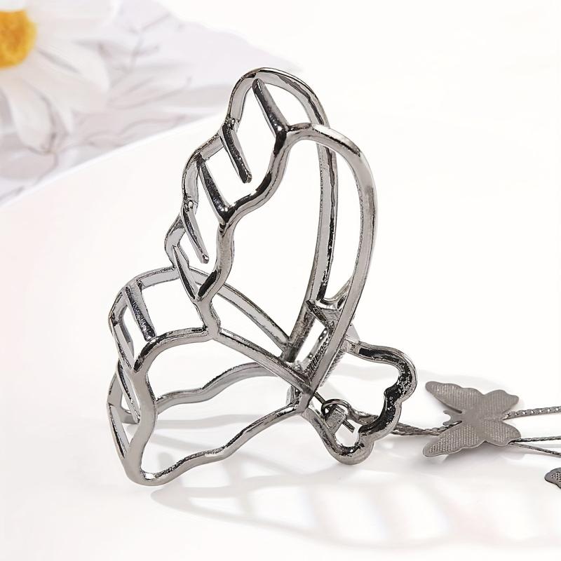 Golden Tassel Hair Claw Accessory for Women Girls