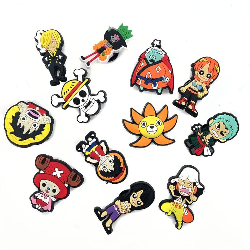 12pcs Anime Cartoon Shoe Charms for Kids Adults Party Fav
