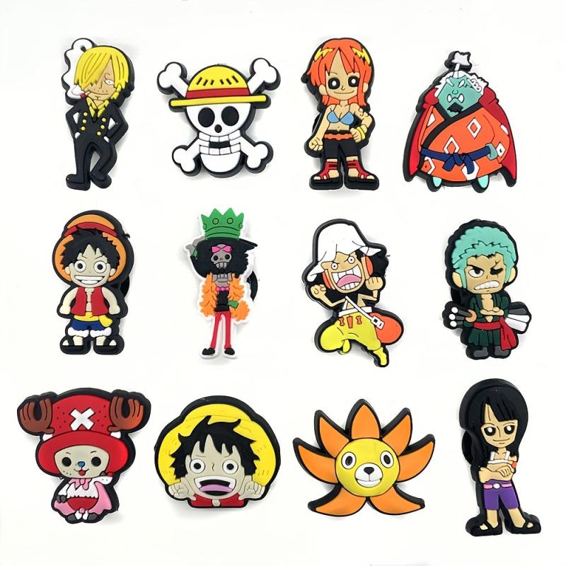 12pcs Anime Cartoon Shoe Charms for Kids Adults Party Fav