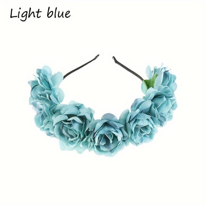 Women's Sweet Flower Headband for Travel Beer