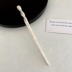 Marble Pattern Hairpin Headdress Vintage Hair Accessories