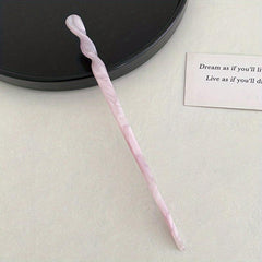 Marble Pattern Hairpin Headdress Vintage Hair Accessories