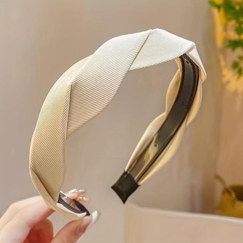 3pcs Twist Braided Headbands Hair Accessories For Women