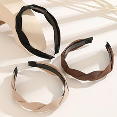 3pcs Twist Braided Headbands Hair Accessories For Women