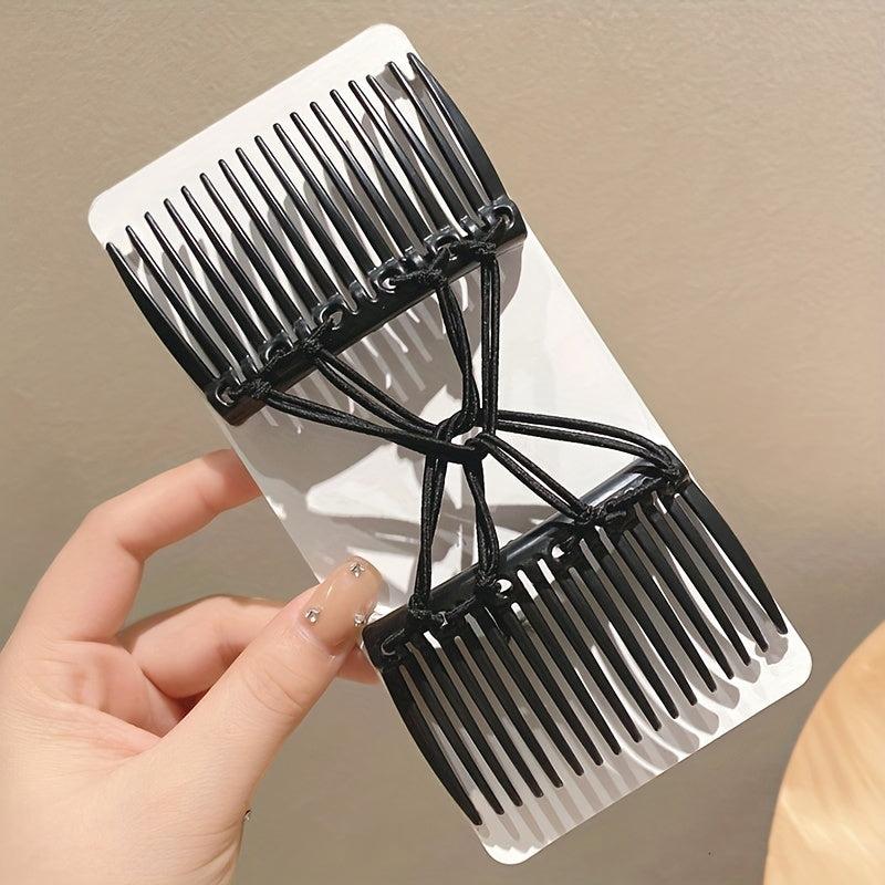 Knotted Hair Comb For Women with Hair Elastic